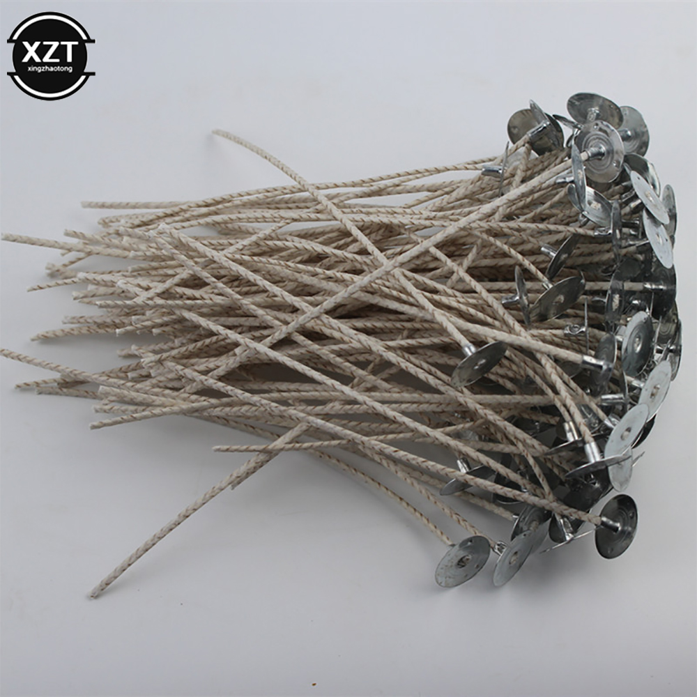 Wooden Wick Candle - 100pcs/set Smokeless Candle Wicks Soy Wax