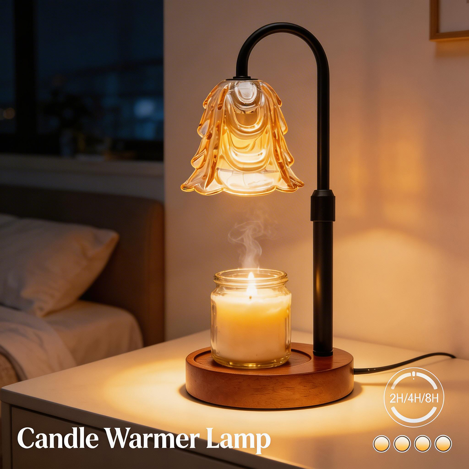 Home Fragrance Lamp - Candle Warmer Lamp Home Decoration Wax
