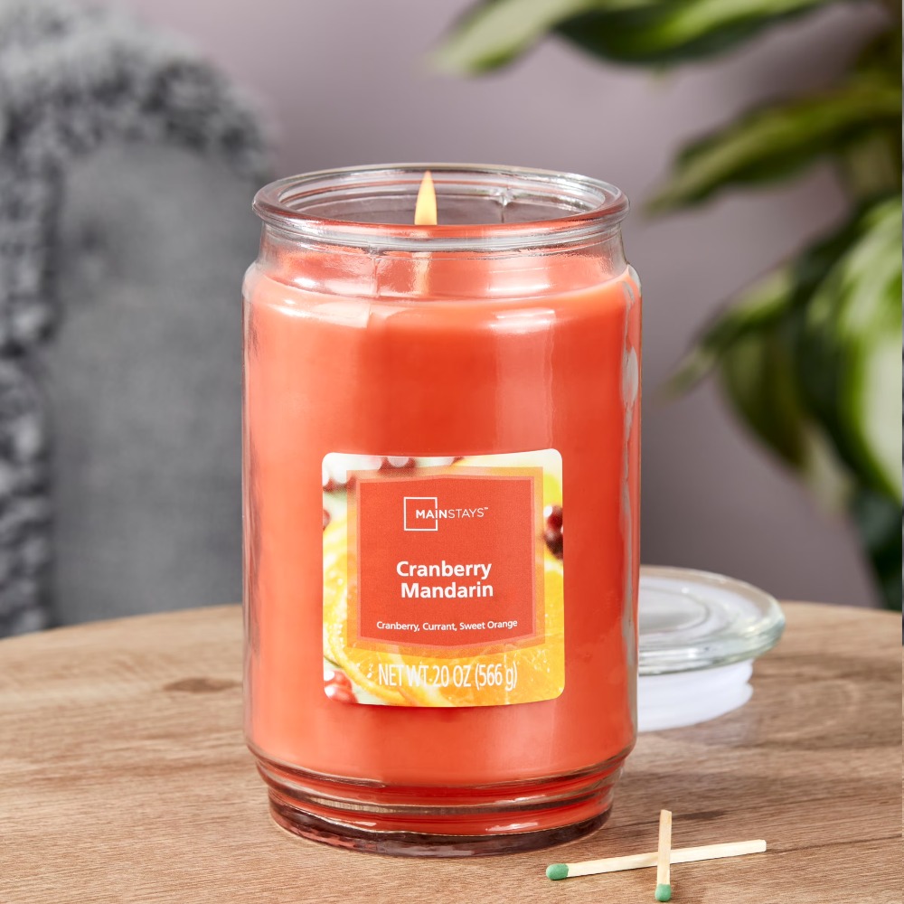 Cranberry Mandarin Scented Can - огляд і ціна Home Fragrance Us