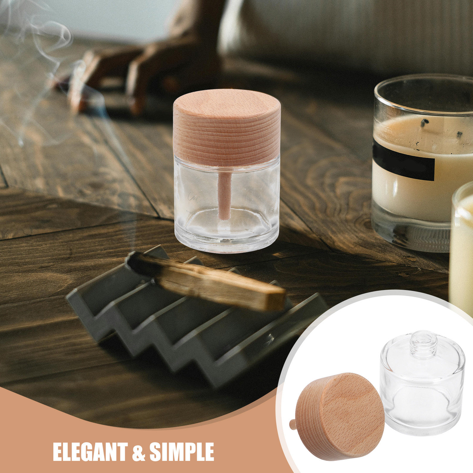 60ml Wooden Cap Aromatherapy B - огляд і ціна Home Fragrance Units