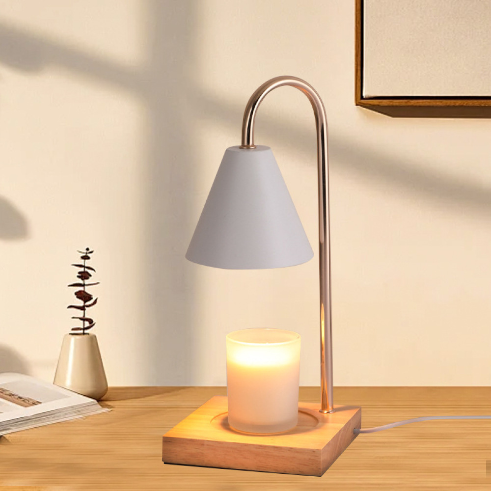 Modern Candle Warmer Lamp Wood - огляд і ціна Home Fragrance Lamp