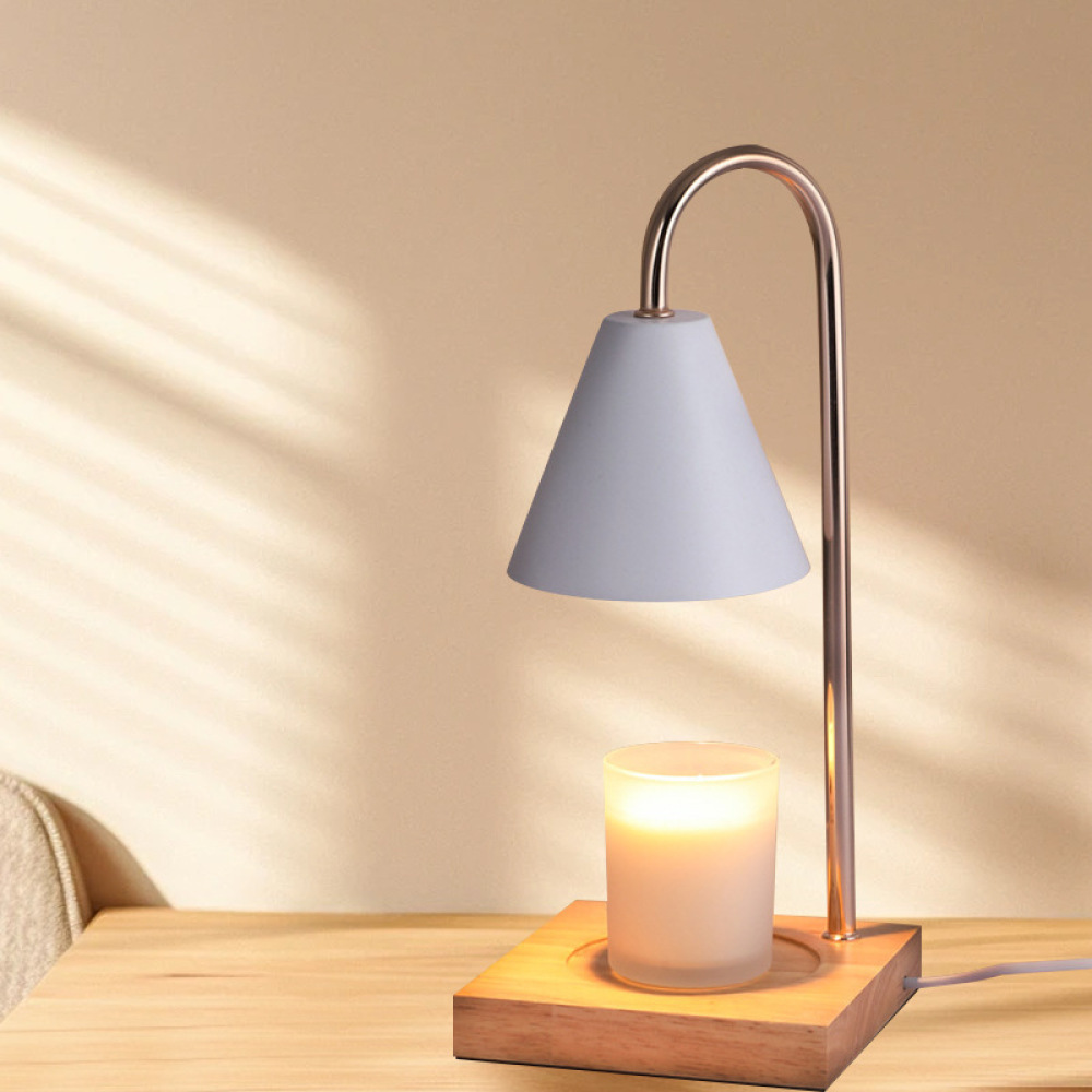Modern Candle Warmer Lamp Wood - огляд і ціна Home Fragrance Lamp