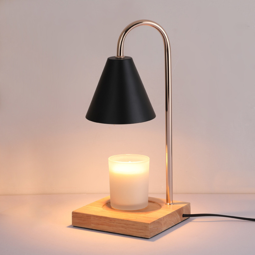 Modern Candle Warmer Lamp Wood - огляд і ціна Home Fragrance Lamp