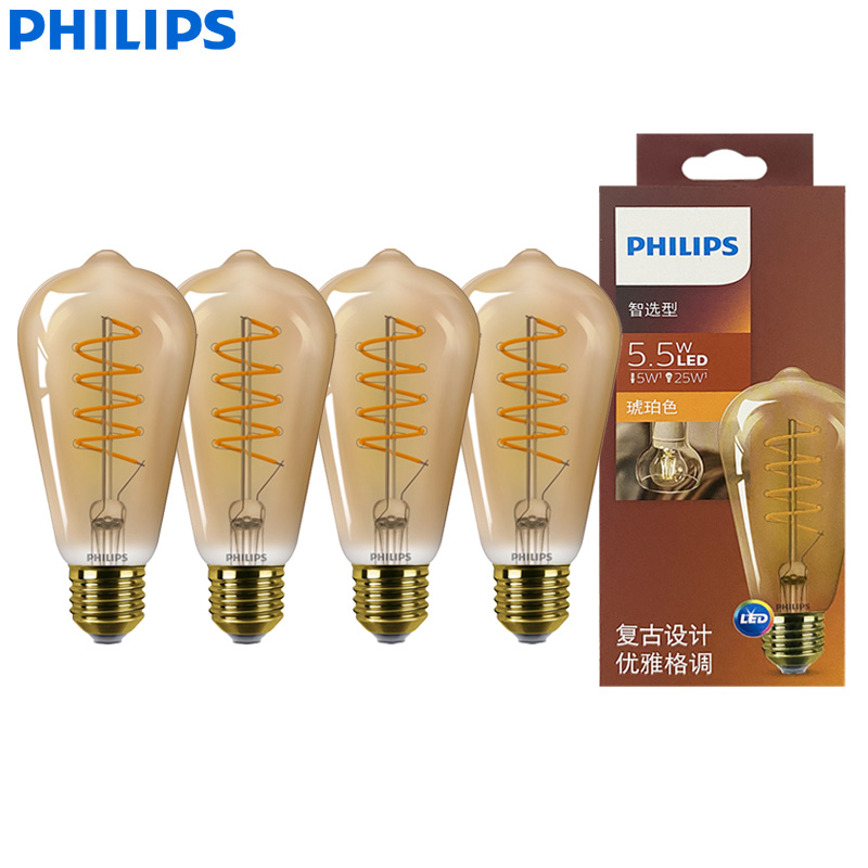 Philips LED ST64 E27 Decorativ - огляд і ціна Philips Bulb Led Classic