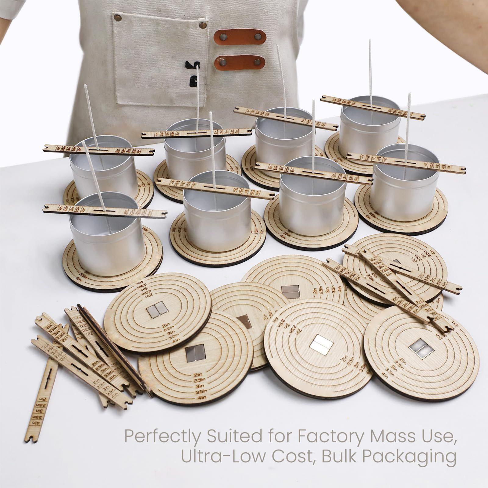 Wick Centering Tool Wick Stabi - огляд і ціна Wooden Wick Candle