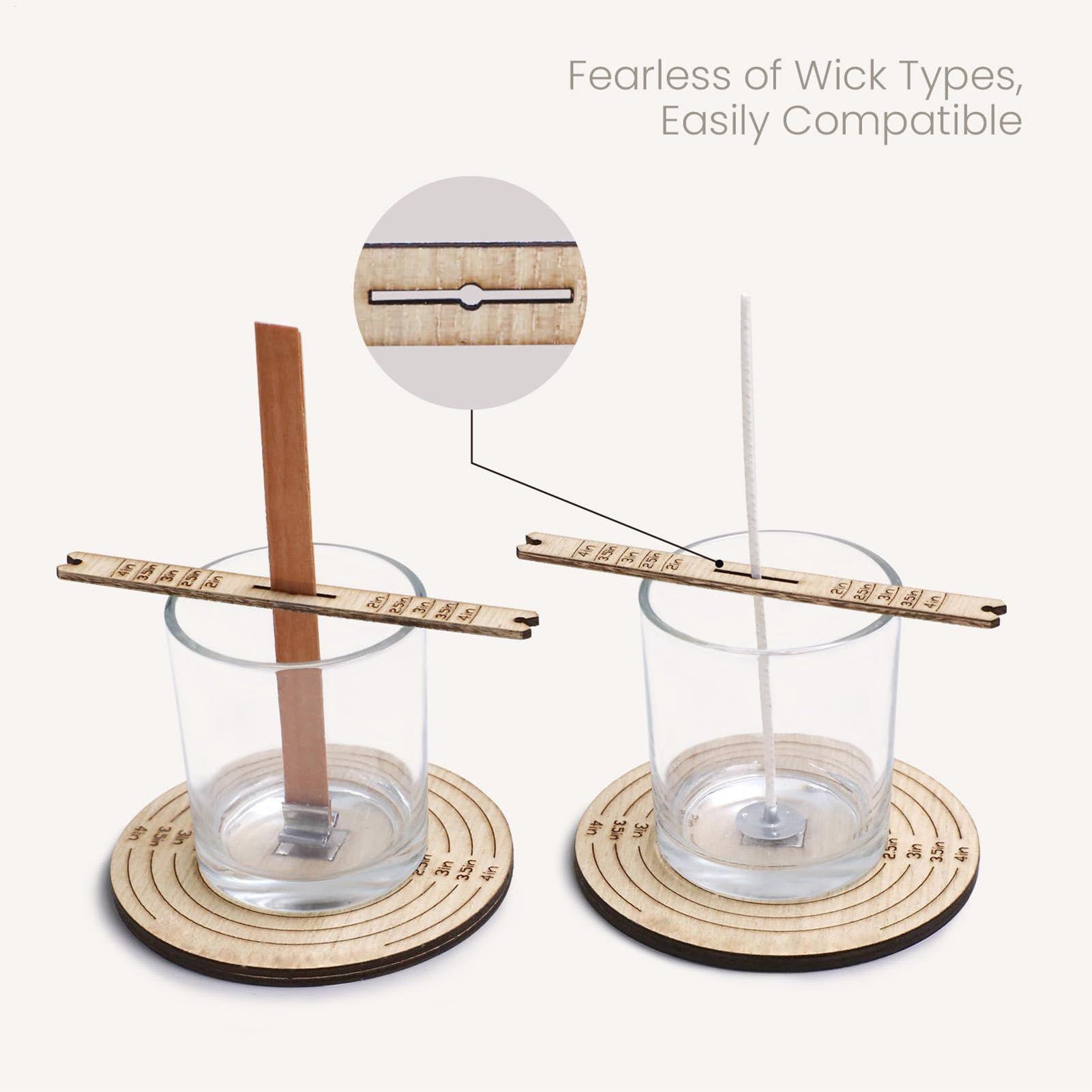 Wick Centering Tool Wick Stabi - огляд і ціна Wooden Wick Candle