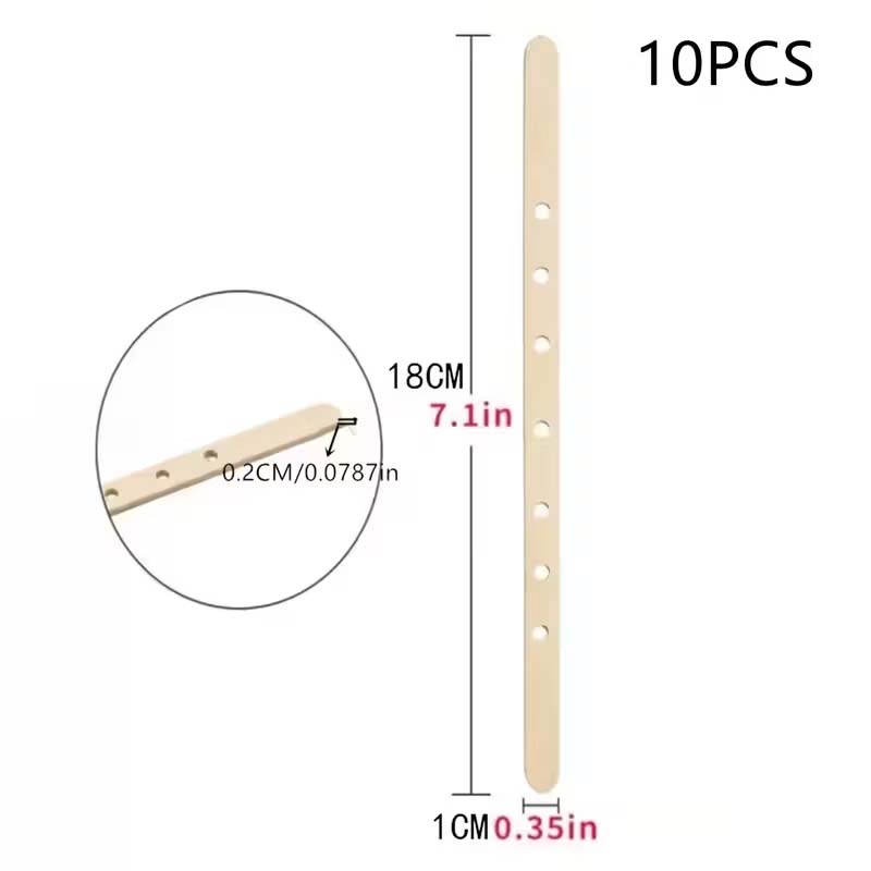 10/20/50pcs Wooden Candle Wick - огляд і ціна Wooden Wick Candle