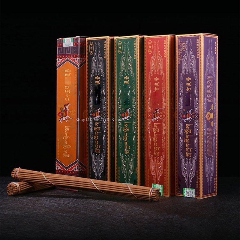 4 Bundles/box Tibetan Incense  - огляд і ціна Smokeless Incense Stick