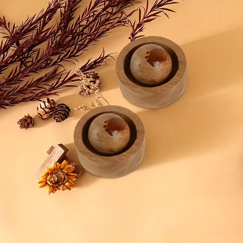 Rotating Wooden Aroma Diffuser - огляд і ціна Home Fragrance Logo