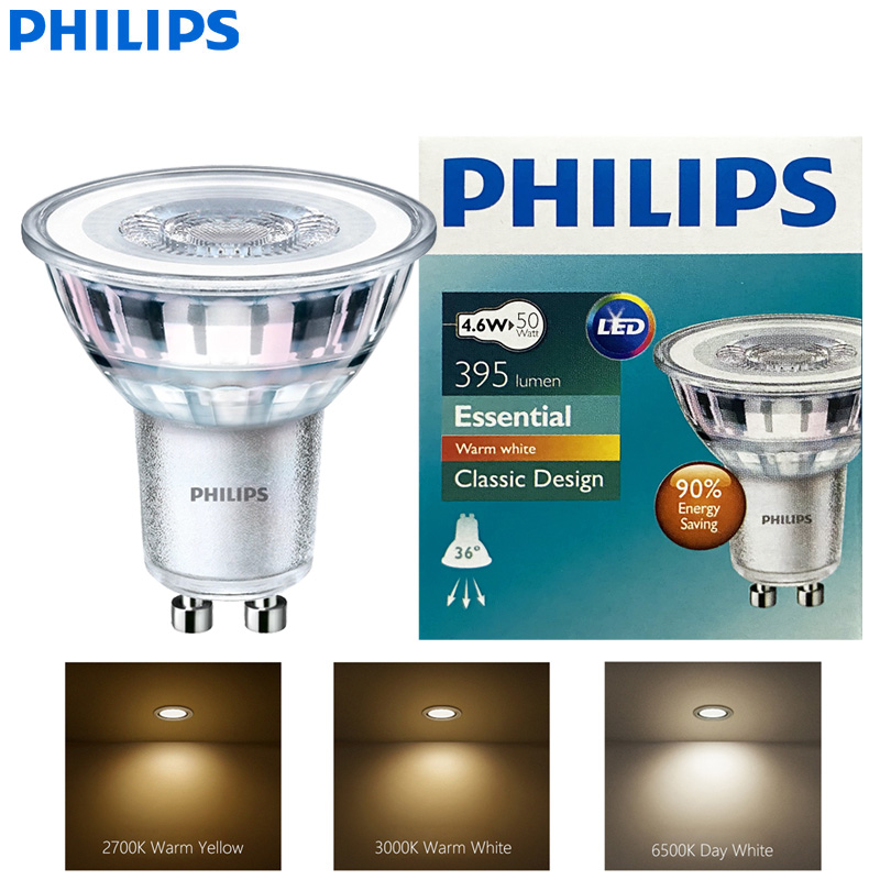 Philips LED GU10 PAR16 Essenti - огляд і ціна Philips Bulb Led Classic