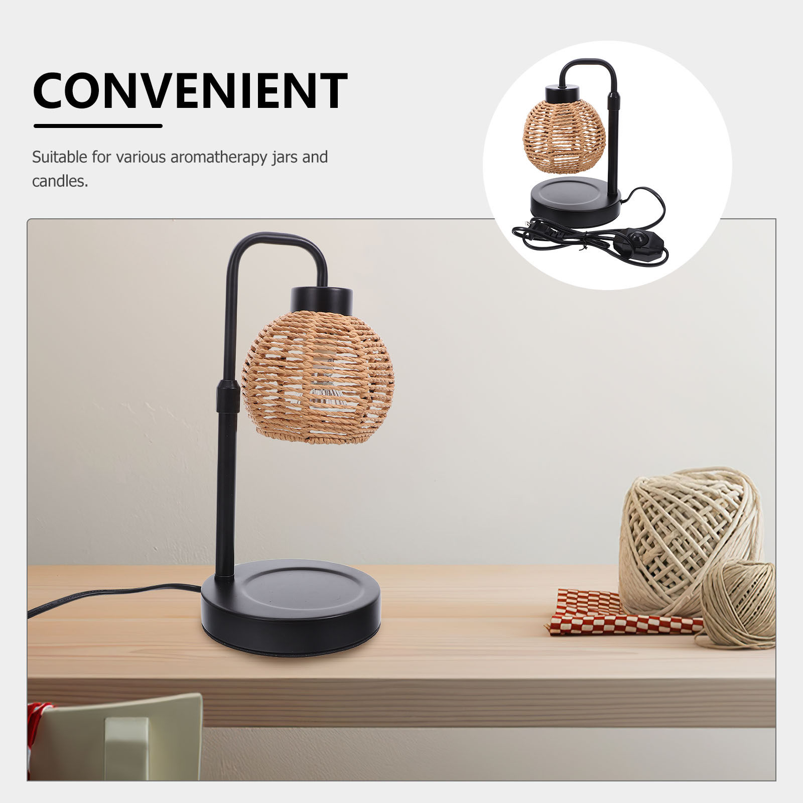 Electric Wax Melt Warmer Lamp  - огляд і ціна Home Fragrance Lamp