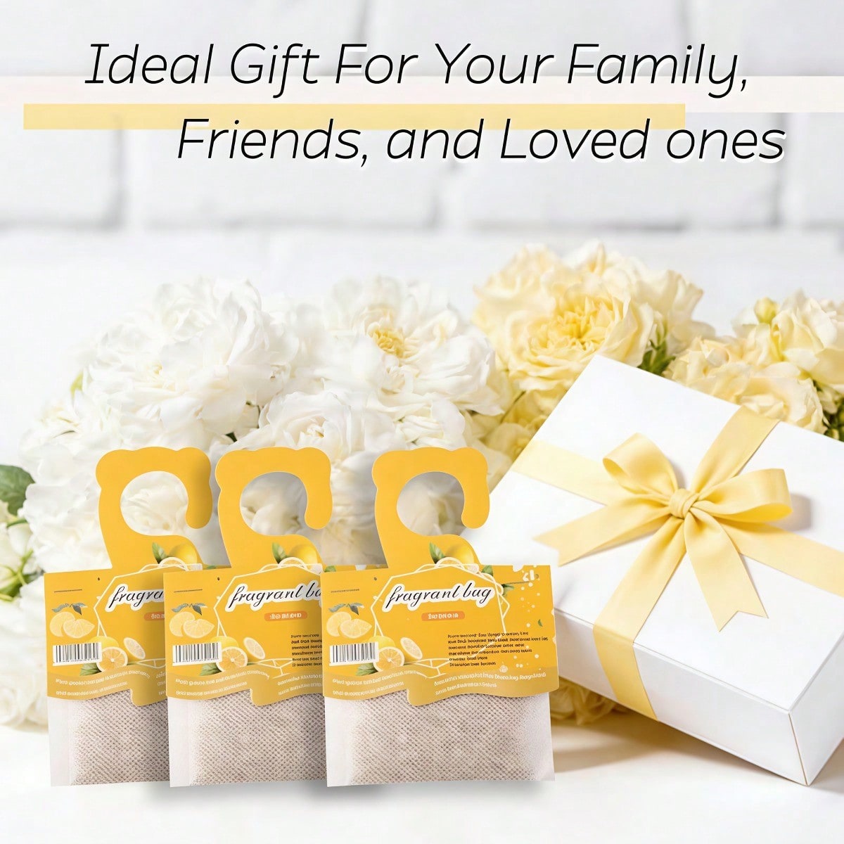 Hanging Lemon Scented Sachets, - огляд і ціна Home Fragrance Collection