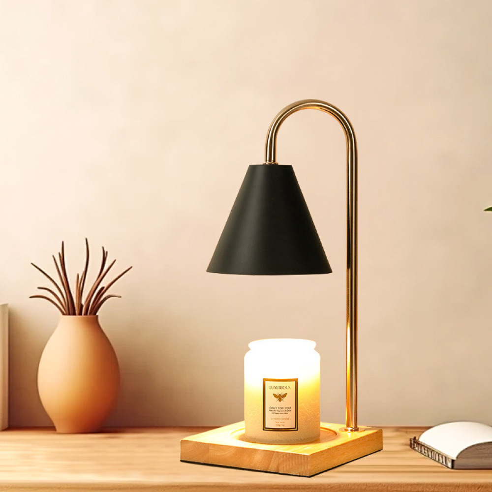 Modern Candle Warmer Lamp Wood - огляд і ціна Home Fragrance Lamp