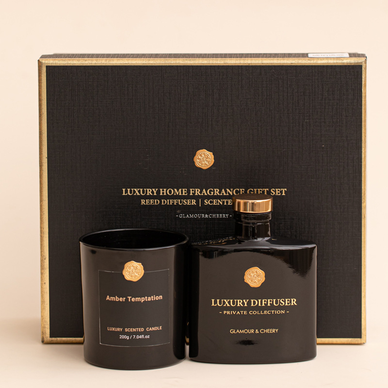 Reed Diffuser & Scented Candle - огляд і ціна Home Fragrance Set Gift
