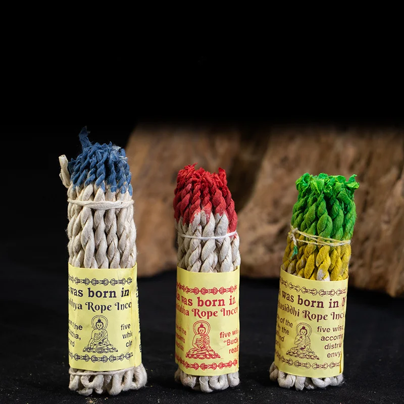 Nepal Handmade Herbal Rope 25  - огляд і ціна Smokeless Incense Stick