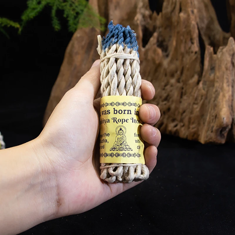 Nepal Handmade Herbal Rope 25  - огляд і ціна Smokeless Incense Stick